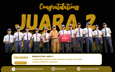 Semangat Juara! Selamat Atas Keberhasilan Tim Futsal SIGRO Kita di Turnamen Papar CUP 2025